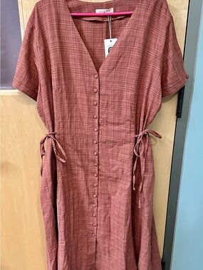 Oddbird Dilek Dress in Dusty Rose 5x
